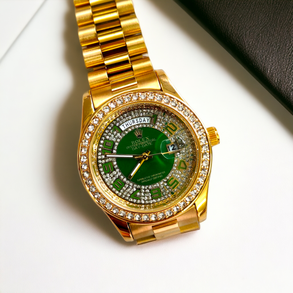 Rolex oyster perpetual Date Just Diamond