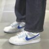 Branded Dunk Low Ivory Hyper Royal For Men's