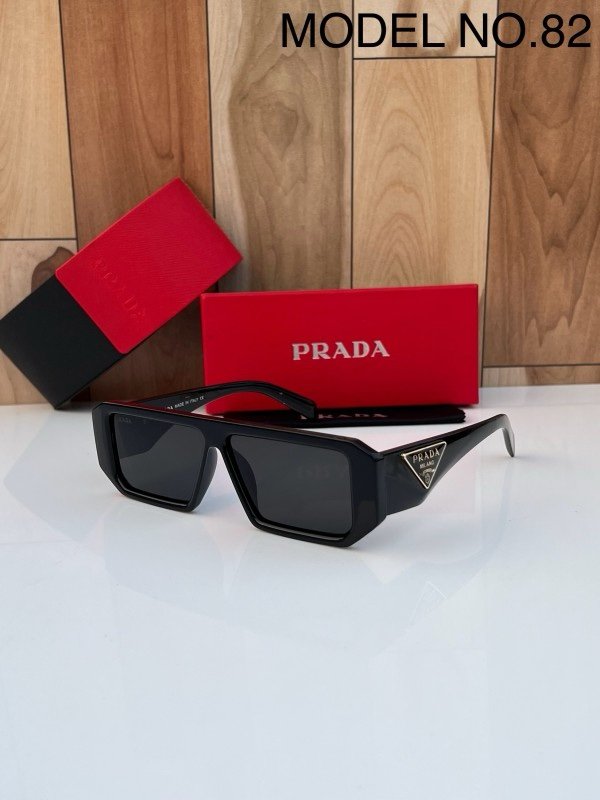 Prada 82 Full Black Sunglasses