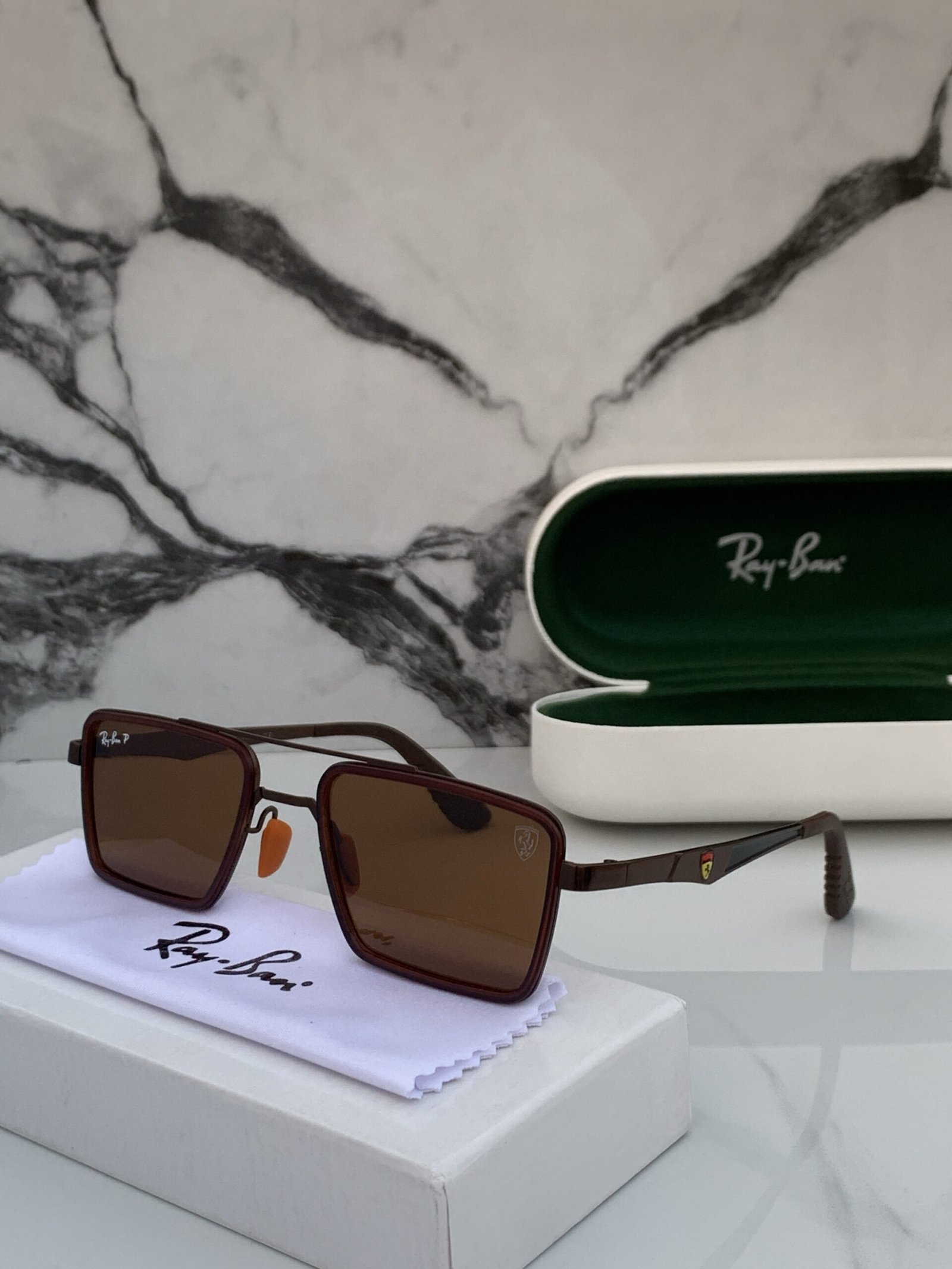 Rayban 3601 Full Brown Sunglasses
