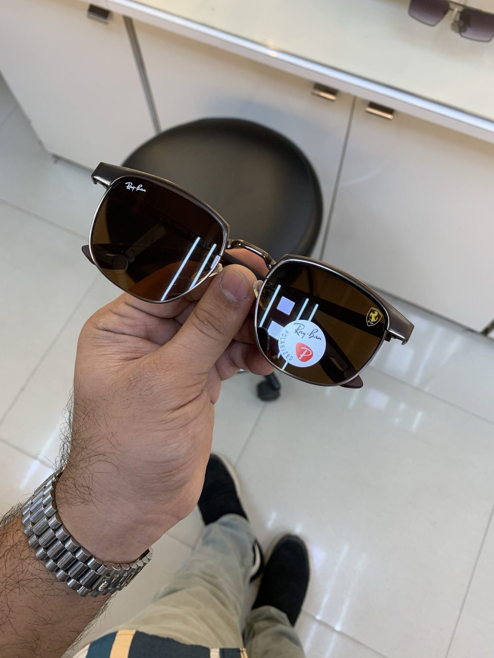 Rayban 03 Brown Sunglasses