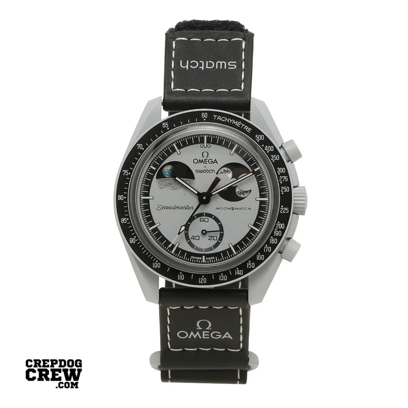 Swatch x Omega Bioceramic Moonswatch Mission to the Super Black Moonphase