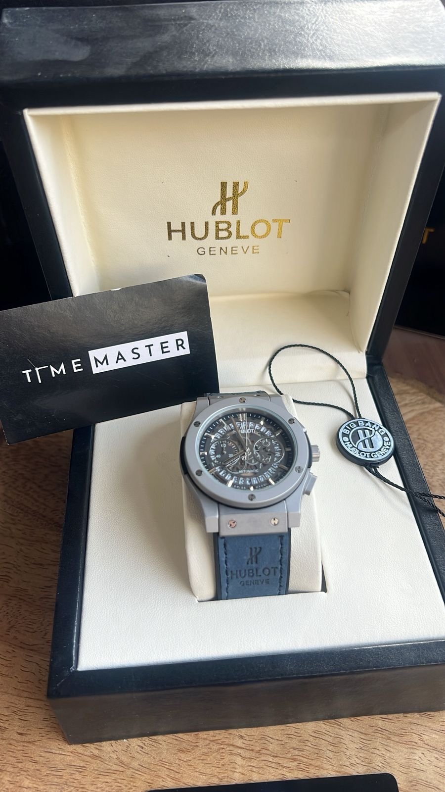 Hublot Big Bang Calendar Leather Belt