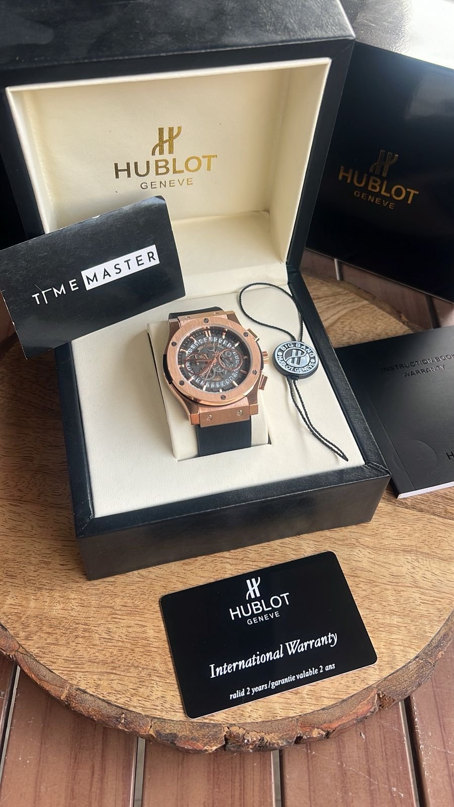 Hublot Big Bang Calendar Leather Belt