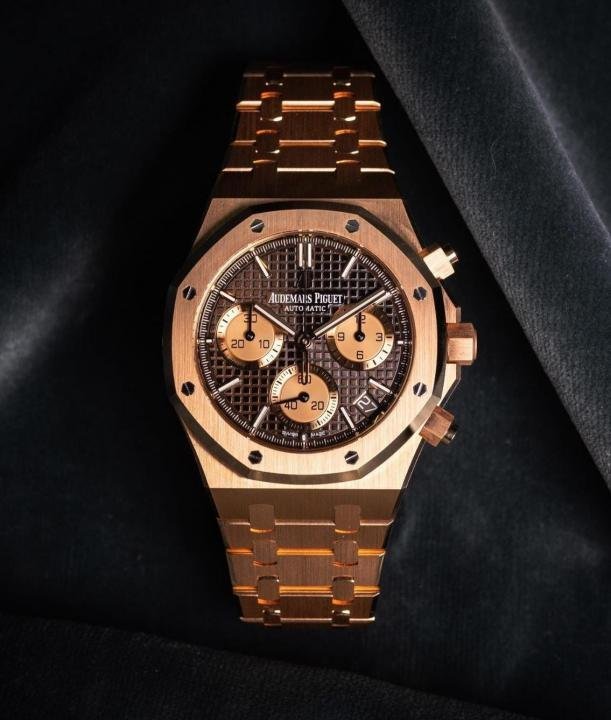 Audemars pigeut royal oak chronograph full copper