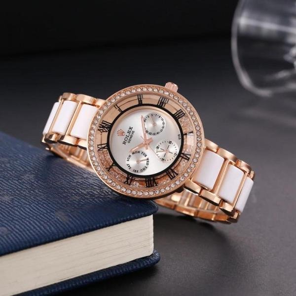 Rolex Celine White-White