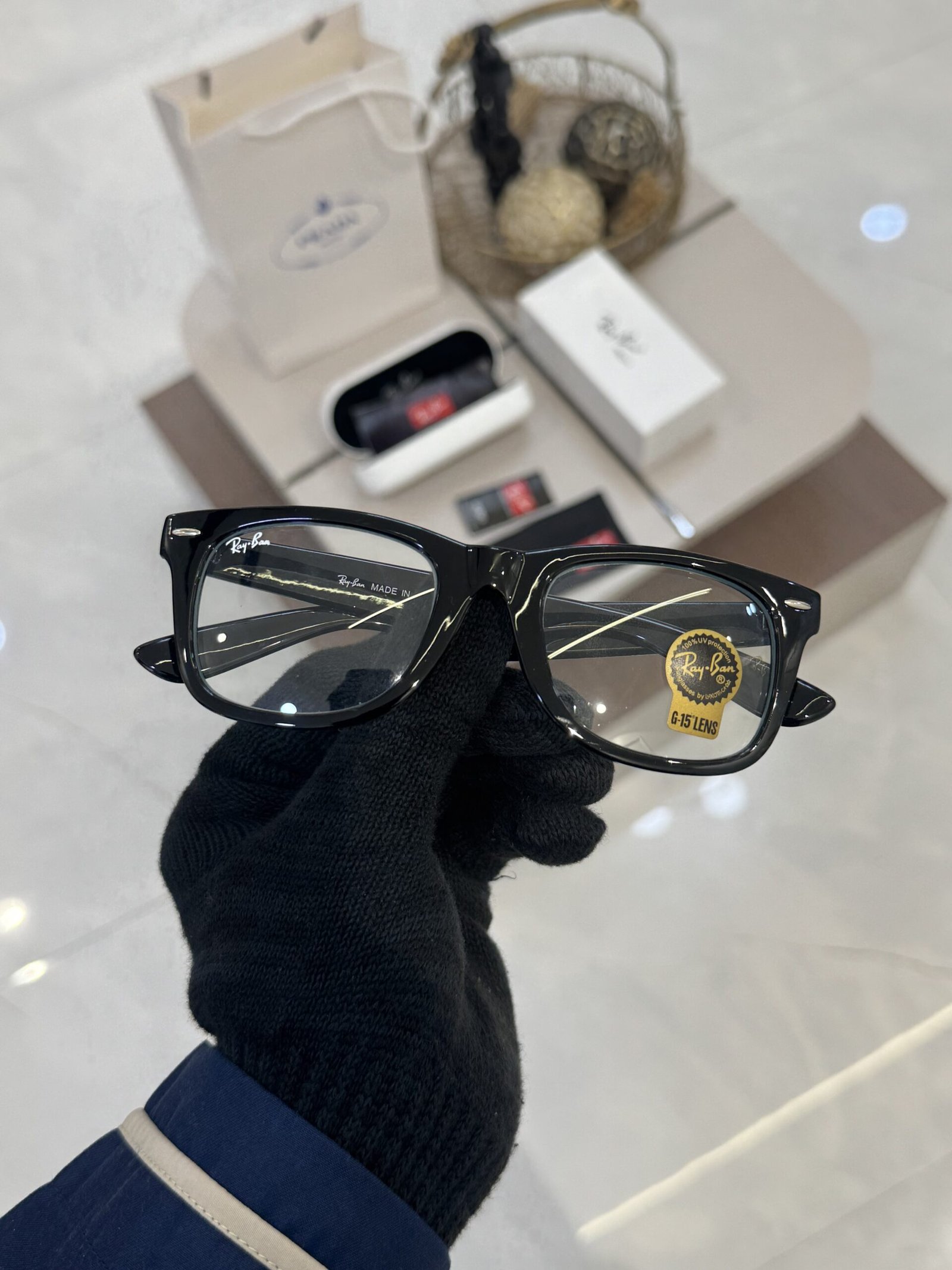 Rayban_2140_Wayferar_Shine_Blk_Frame