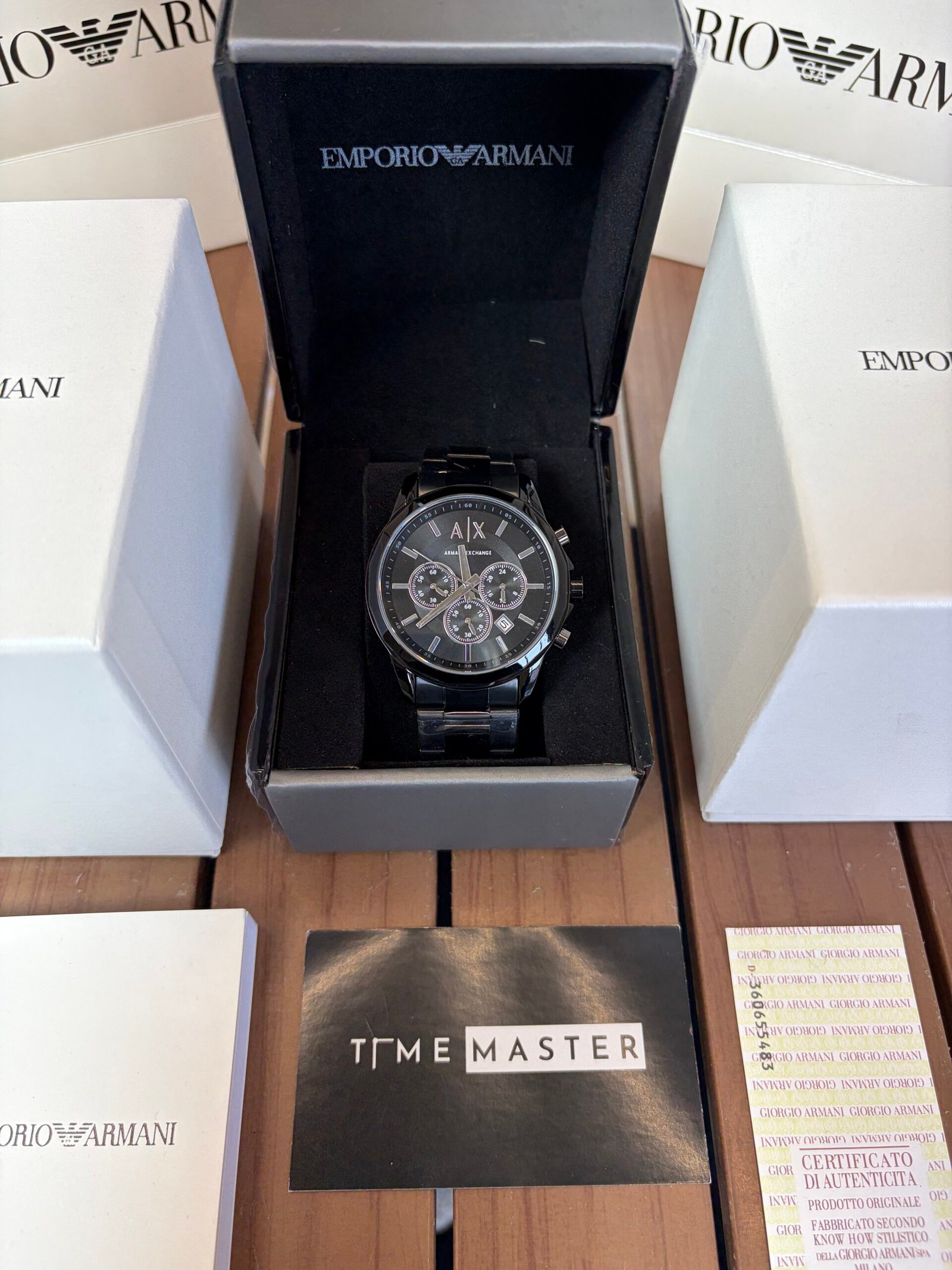 Armani Exchange Gunmetal