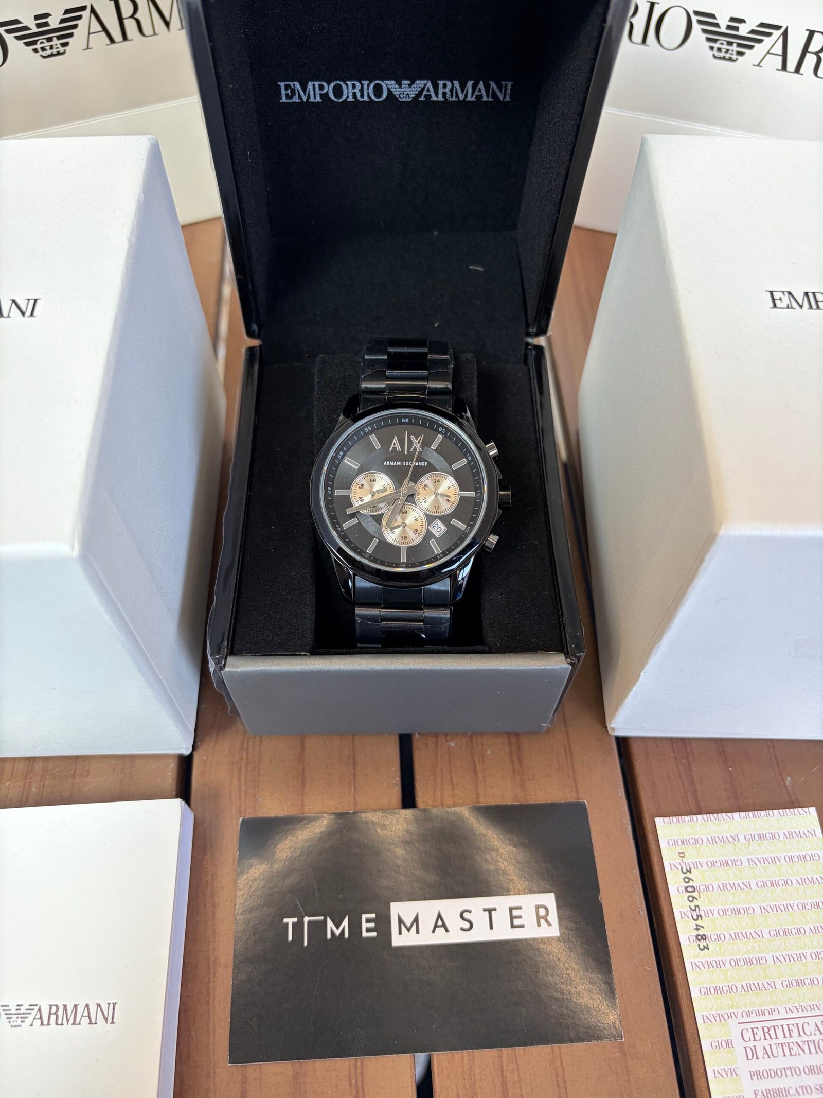 Armani Exchange Gunmetal