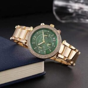 Michael Kors Parker Gold Green