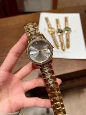 Michael Kors Runaway Pave Gold White