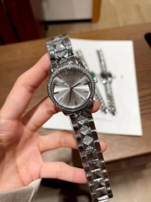 Michael Kors Runaway Pave Silver White