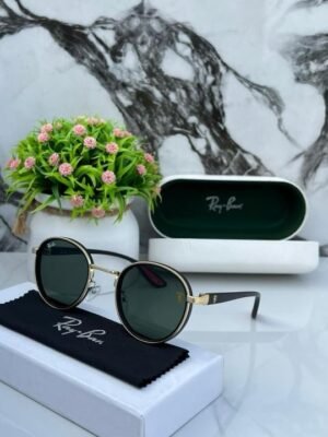 Rayban 3675 Gold Black Sunglasses
