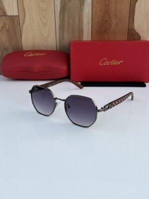 Cartier 264 Black Shaded Sunglasses