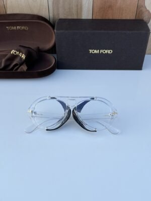 Tomford 77137 White Plano Sunglasses