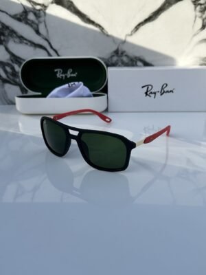Rayban 4329 Black Red Sunglasses