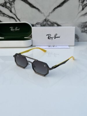 Rayban 418 Gun Yellow Sunglasses