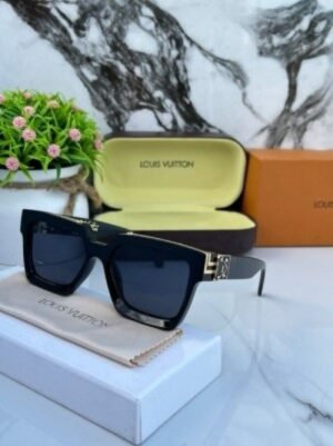 Louis Vuitton Millionaire Gold Black Sunglasses