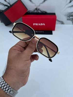 Prada 2902 Gold Brown Sunglasses