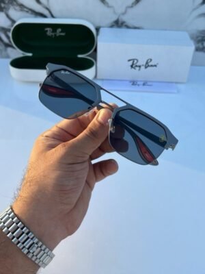 Rayban 04 Grey Black Sunglasses