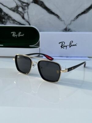 Rayban 06 Gold Black Sunglasses
