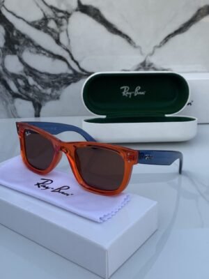 Rayban 0502 Orange Sunglasses