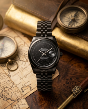 Seiko Date just black