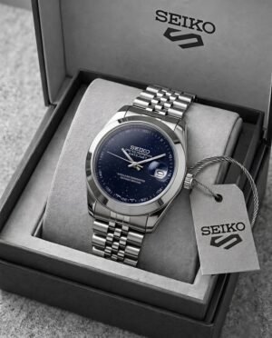 Seiko Date Just Blue