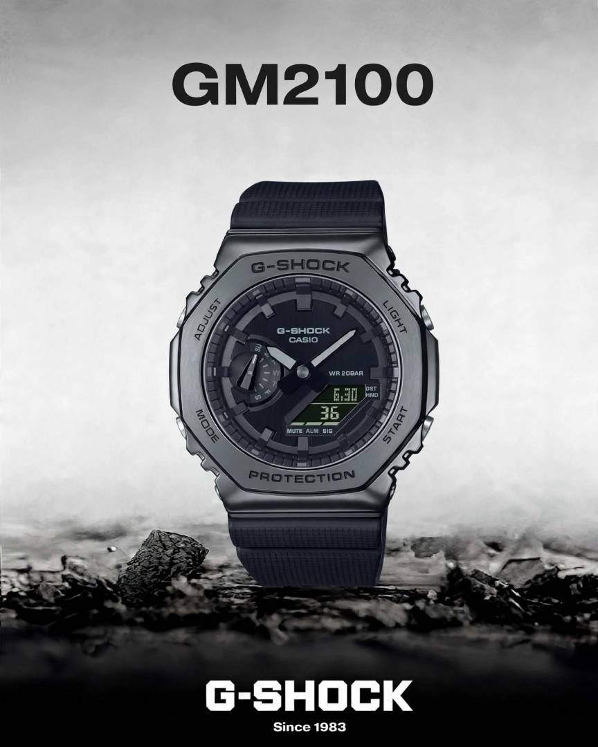 Casio g shock ga2100